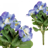 Puget um.květin - maceška modrá - dekorace