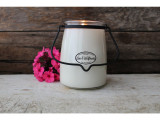 MILKHOUSE CANDLE - vonná svíčka Lilac & Wildflowers BUTTER JAR (624 G)