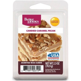Better Homes – vonný vosk Candied Caramel Pecan, 70 g