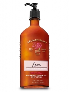 Bath and Bodyworks - tělové mléko Love - Rose Vanilla s pumpičkou 192ml