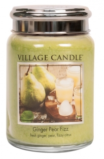 Village Candle - vonná svíčka Ginger Pear Fizz, 602g 