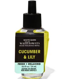 Bath and Bodyworks Wallflowers - náplň do el. strojku Cucumber & Lily, 24ml