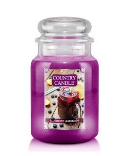 Country Candle - vonná svíčka Blueberry Lemonade, 652 g