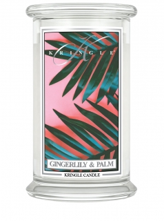 Kringle Candle - vonná svíčka Gingerlily Palm, 623 g