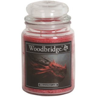 Woodbridge - vonná svíce Dragons Lair, 2 knoty, 565 g
