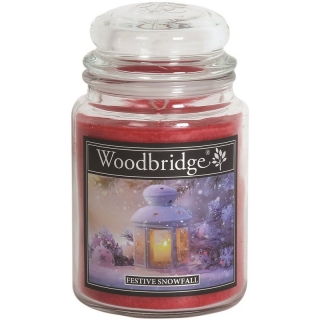 Woodbridge - vonná svíce Festive Snowfall, 2 knoty, 565 g