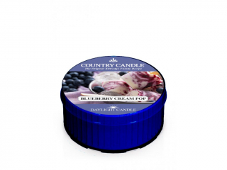 Country Candle – Daylight vonná svíčka Blueberry Cream Pop, 42 g