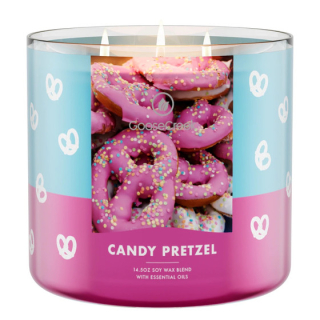 GOOSE CREEK CANDLE - vonná svíčka 3KNOT Candy Pretzel, 411g