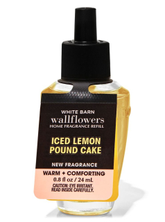 Bath and Bodyworks Wallflowers - náplň do el. strojku Iced Lemon Pound Cake,24ml