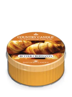 Country Candle – Daylight vonná svíčka Butter Croissants, 42 g