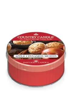 Country Candle – Daylight vonná svíčka Apple Cinnamon Muffin, 42 g