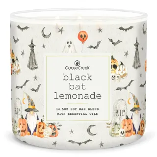 GOOSE CREEK CANDLE - vonná svíčka 3KNOT Black Bat Lemonade, 411g