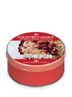 Country Candle – Daylight vonná svíčka Cherry Crumble, 42 g