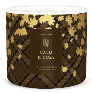 GOOSE CREEK CANDLE - vonná svíčka 3KNOT Calm & Cozy, 411g