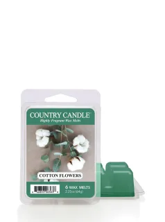 Country Candle – vonný vosk Cotton Flowers, 64 g
