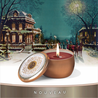 Candleberry - cestovní svíčka NOUVEAU Christmas Eve, 128g