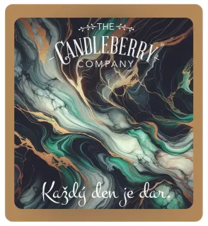 Candleberry - etiketa Každý den je dar