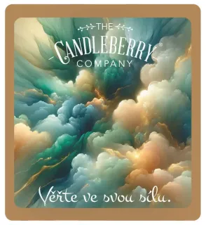 Candleberry - etiketa Věřte ve svou sílu