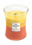 WoodWick - vonná svíčka Trilogy Tropical Sunrise střední, 275 g