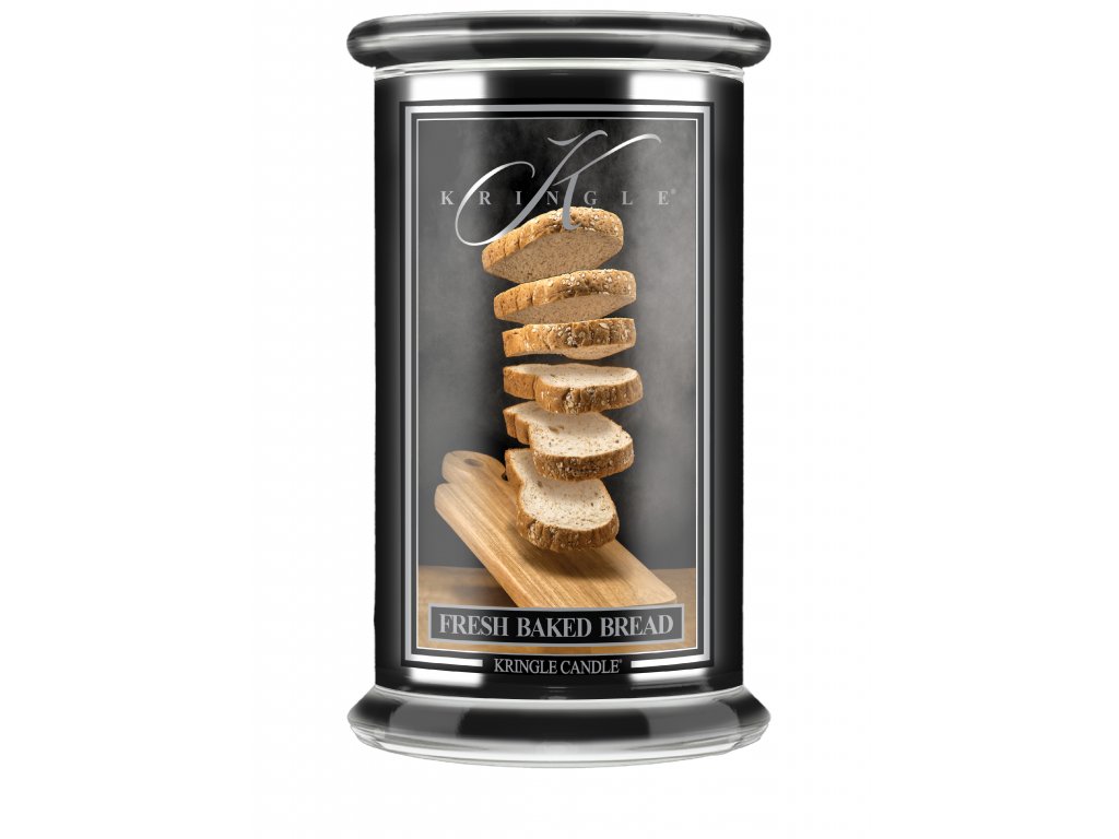 Kringle Candle - vonná svíčka RESERVE FRESH BAKED BREAD, 624 g