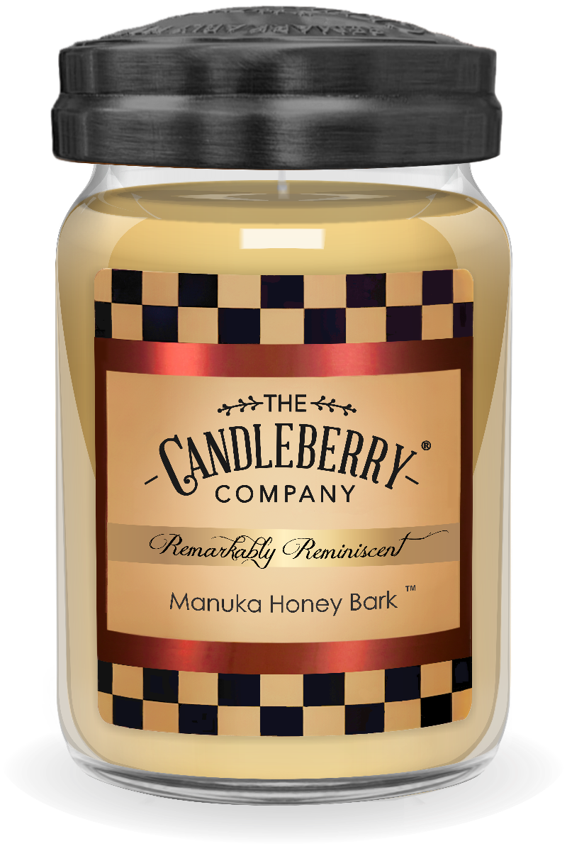 Candleberry - vonná svíčka Manuka Honey Bark, 624 g