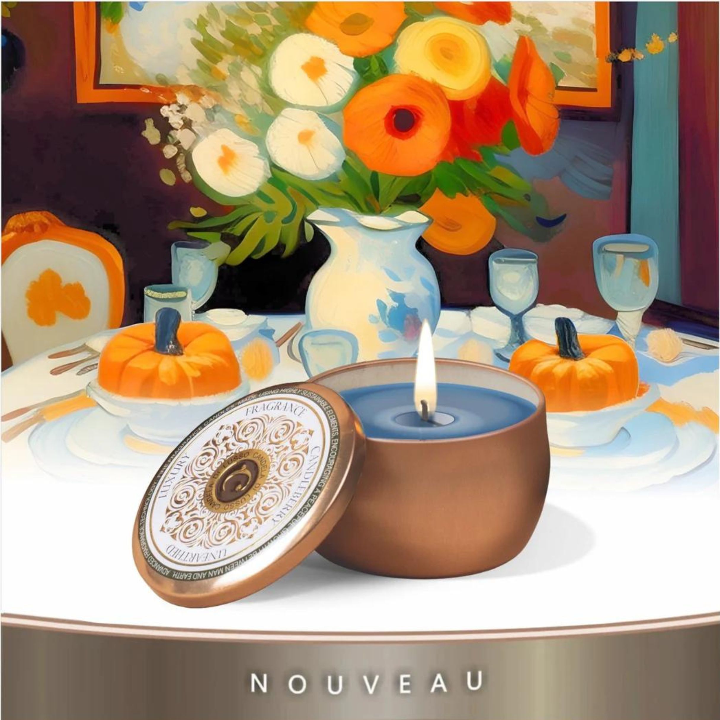 Candleberry - cestovní svíčka NOUVEAU Autumn Fruit Delight, 128g
