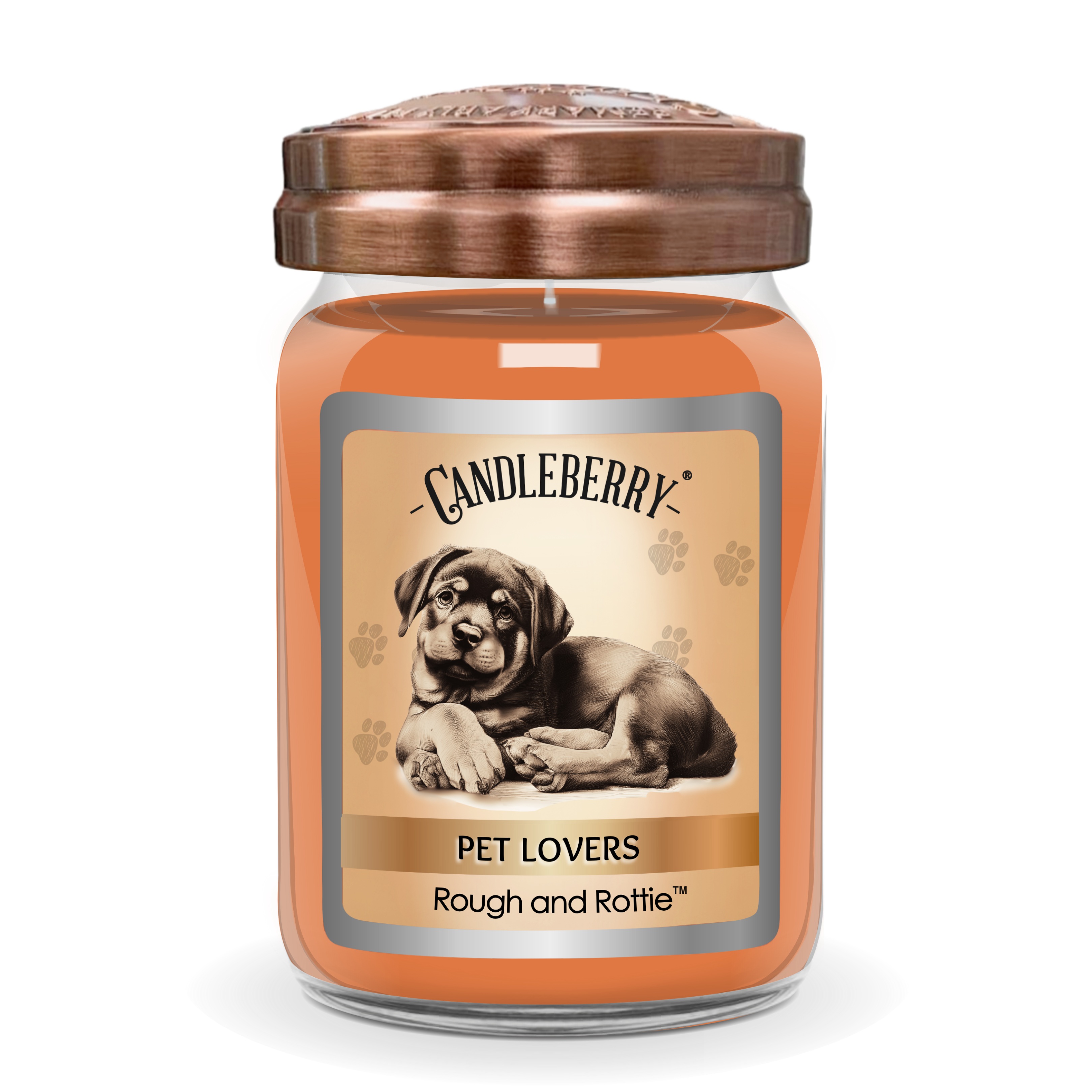 Candleberry - vonná svíčka Rough and Rottie , 624 g