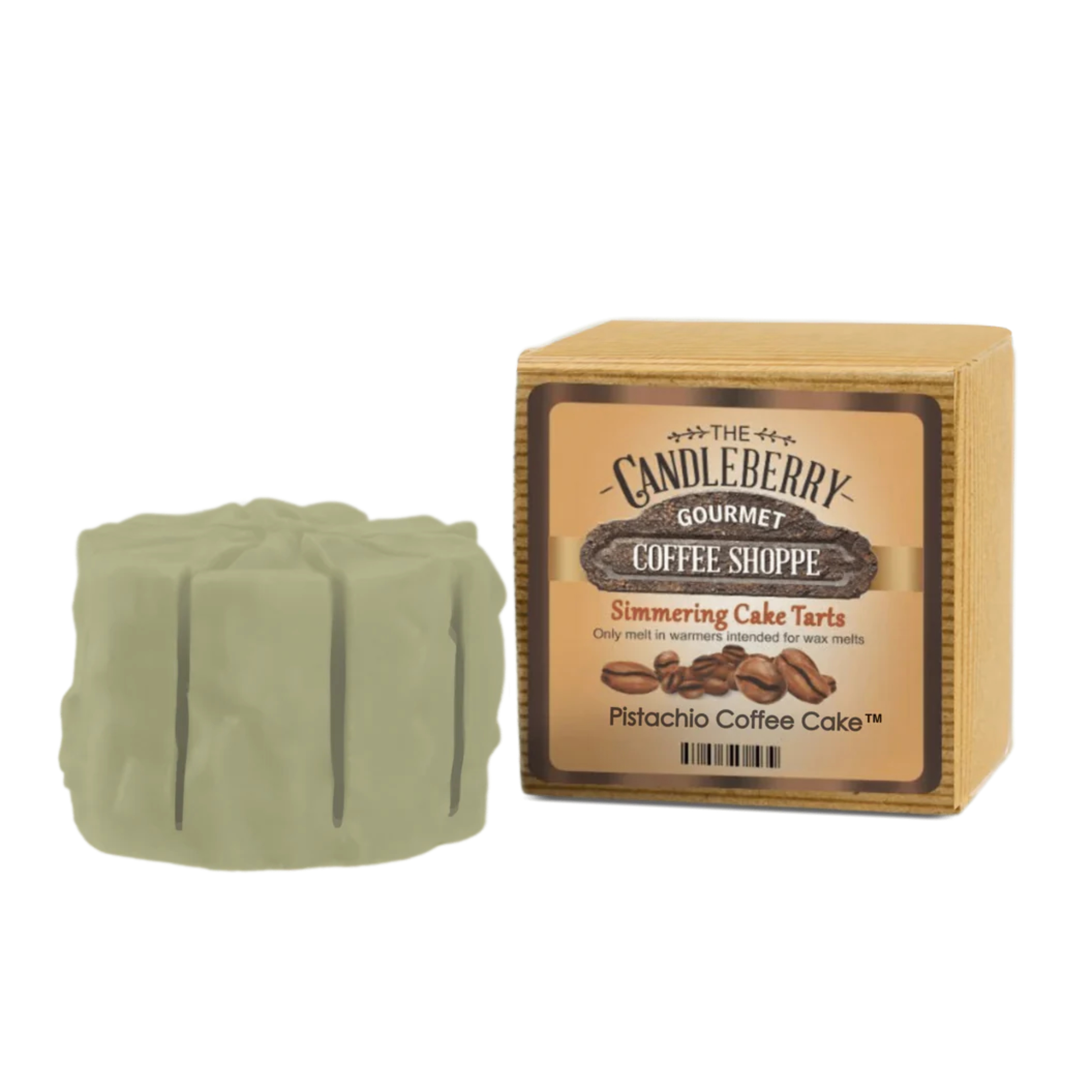 Candleberry - vonný vosk Coffee Shoppe Pistachio Coffe Cake, 12 g TESTER