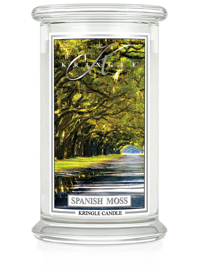 Kringle Candle - vonná svíčka Spanish Moss,  624 g