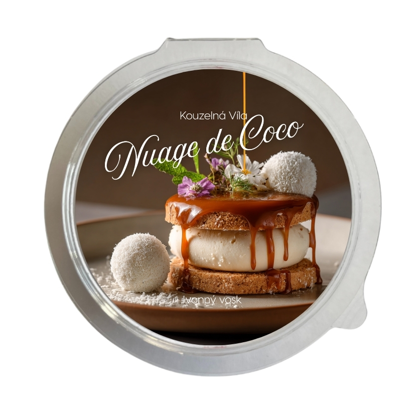 Kouzelná Víla - vonný vosk Nuage de Coco, 20 g