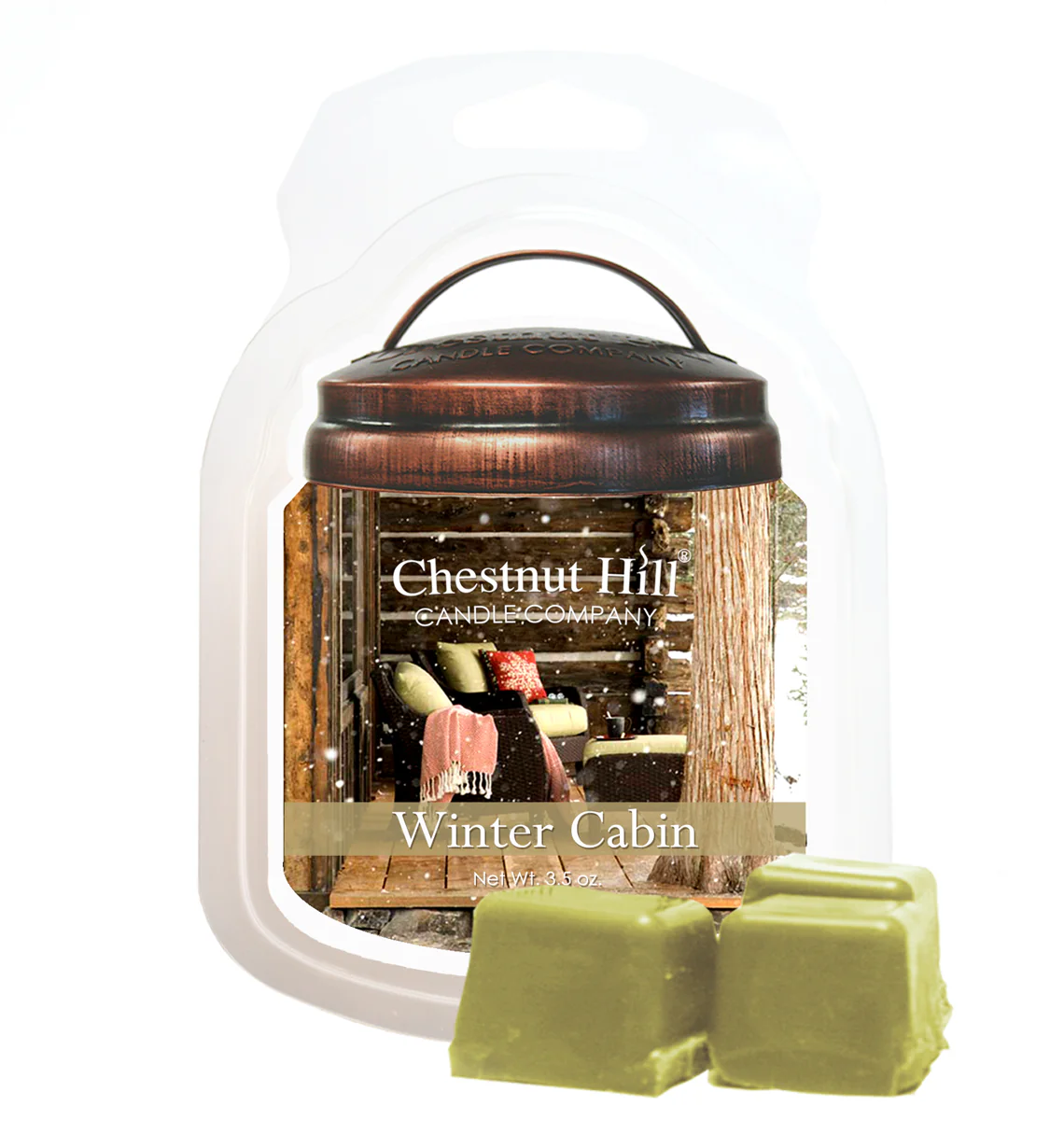 CHESTNUT HILL CANDLE vonný vosk Winter Cabin, 100 g