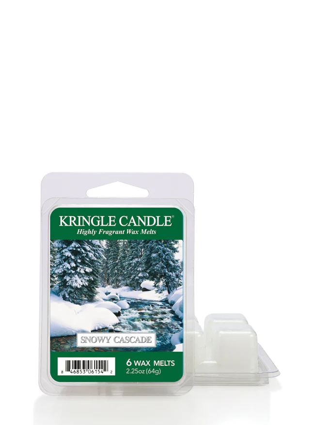 Kringle Candle – vonný vosk Snowy Cascade, 64 g