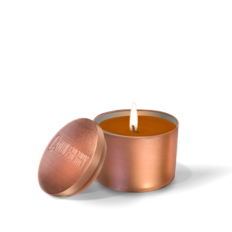 Candleberry - cestovní svíčka Coffee Shoppe - Cinnamon Café Latte, 128g
