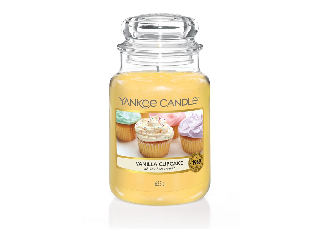Yankee Candle - vonná svíčka Vanilla Cupcake, 623 g