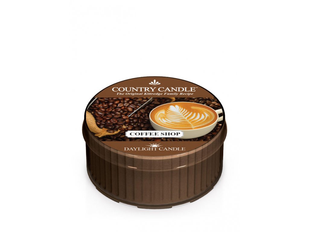 Country Candle – Daylight vonná svíčka Coffee Shop, 42 g