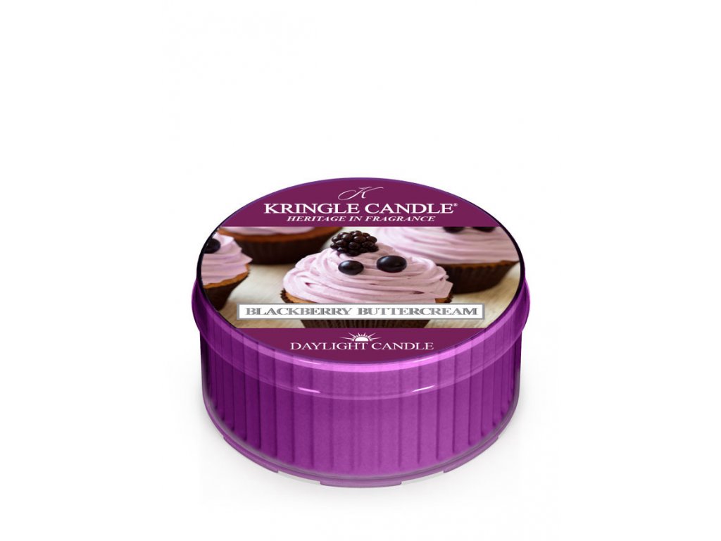 Kringle Candle – Daylight vonná svíčka Blackberry Buttercream, 42 g