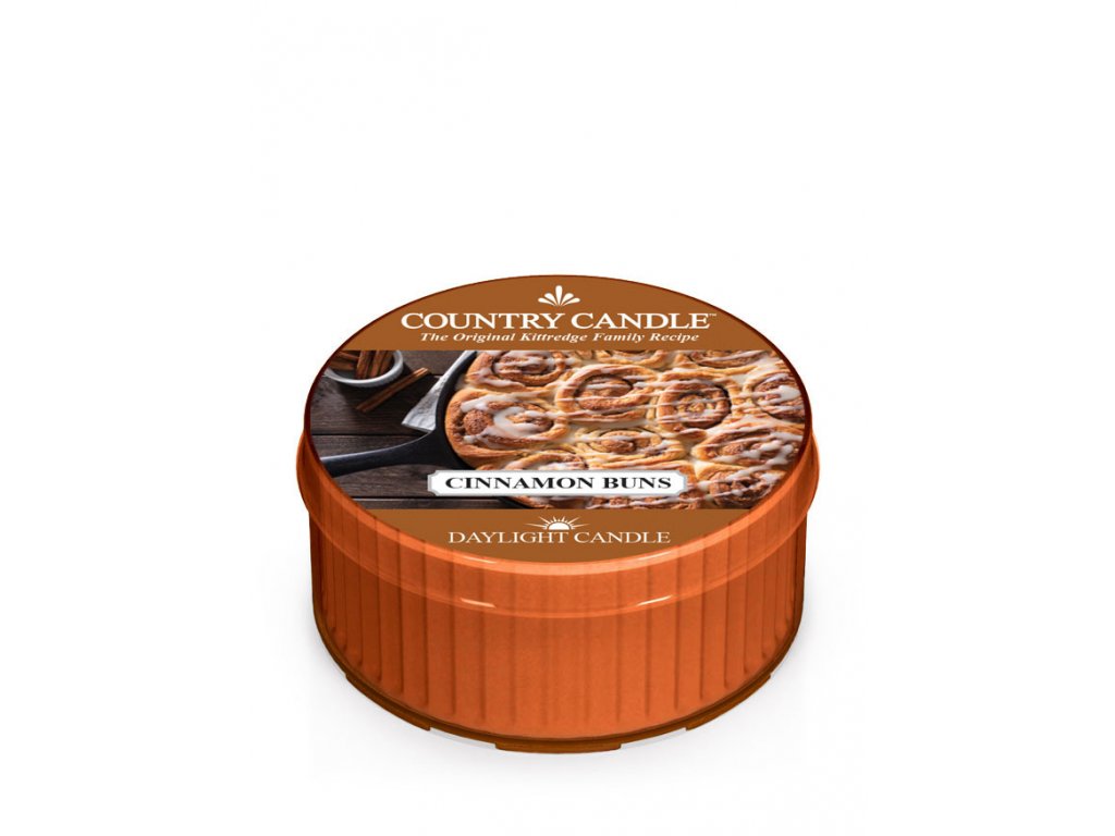 Country Candle – Daylight vonná svíčka Cinnamon Buns, 42 g
