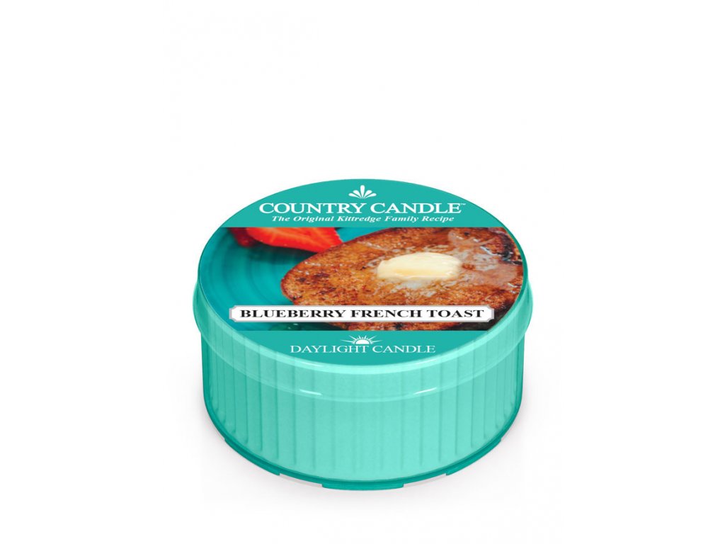 Country Candle – Daylight vonná svíčka Blueberry French Toast, 42 g