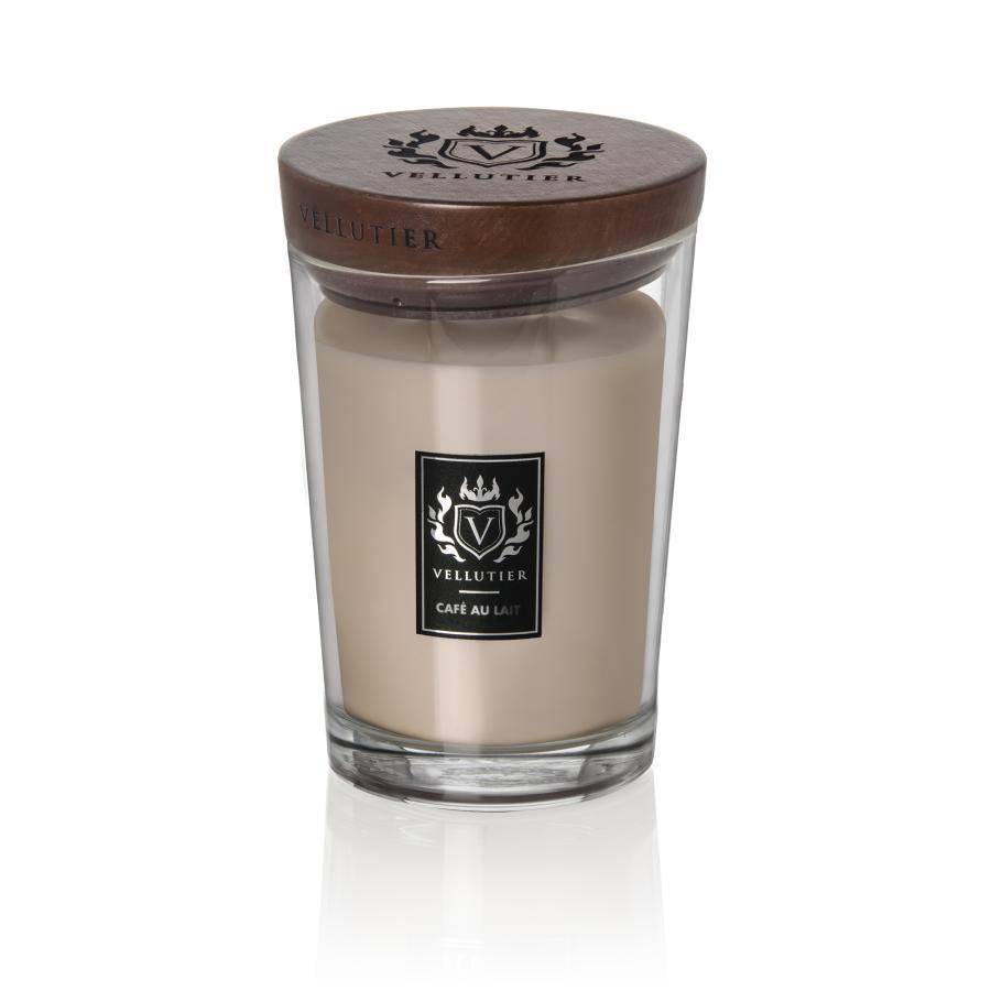 Vellutier - vonná svíce velká, CAFÉ AU LAIT,  515 g