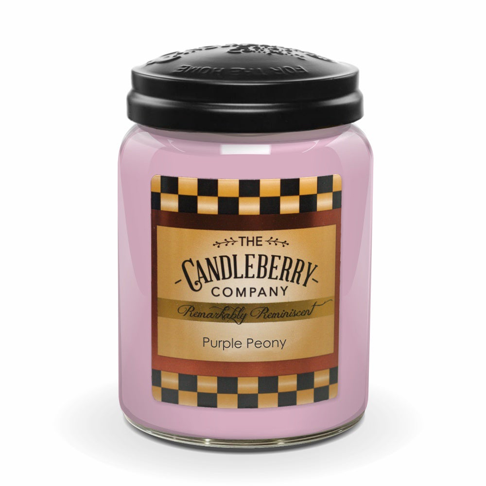 Candleberry - vonná svíčka Purple Peony, 624 g