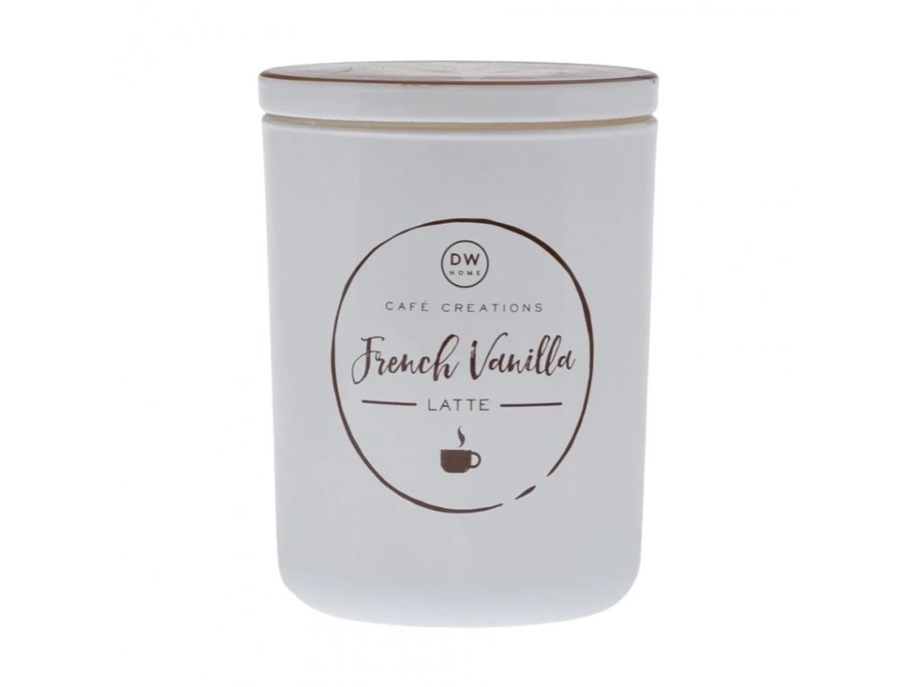 DW Home - vonná svíčka French Vanilla Latte, 434 g