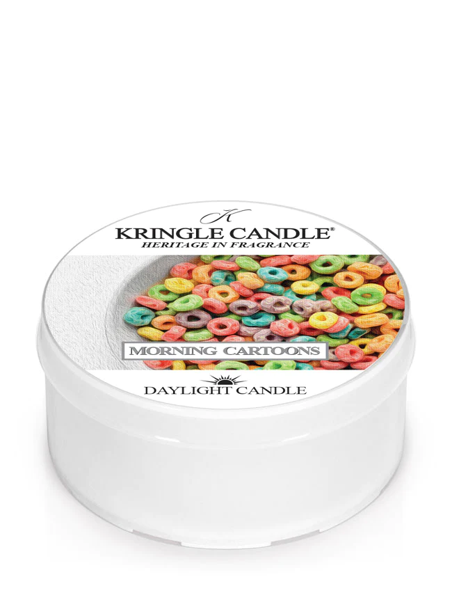 Kringle Candle – Daylight vonná svíčka Morning Cartoons, 42 g