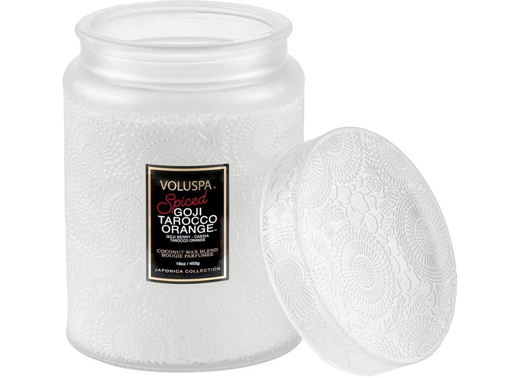Voluspa - vonná svíčka Holiday Spiced Goji Tarocco Orange, 510 g