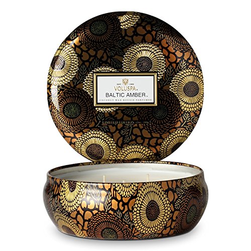 Voluspa - vonná svíčka Baltic Amber v plechové dóze, 340 g