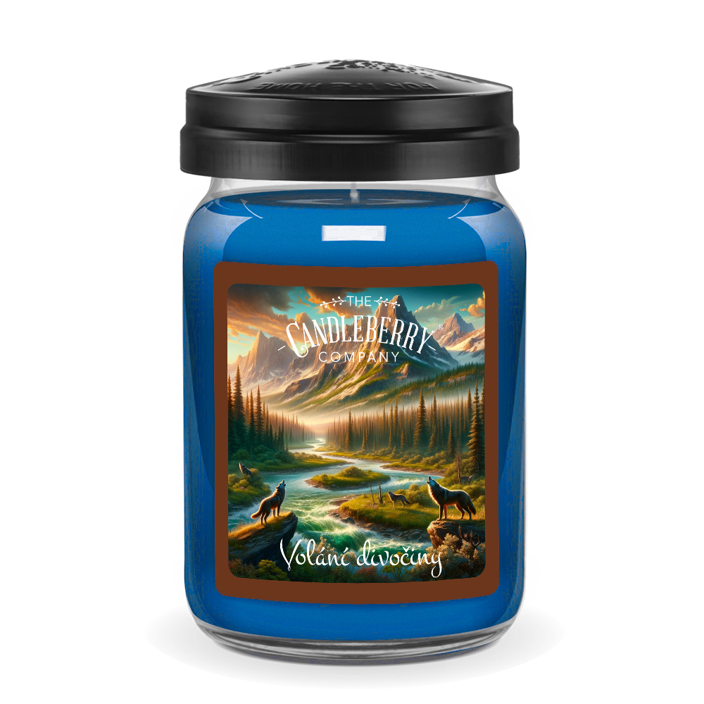Candleberry - vonná svíčka Volání divočiny, 624 g