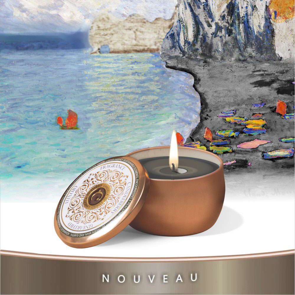 Candleberry - cestovní svíčka NOUVEAU Black Sand Beaches, 128g