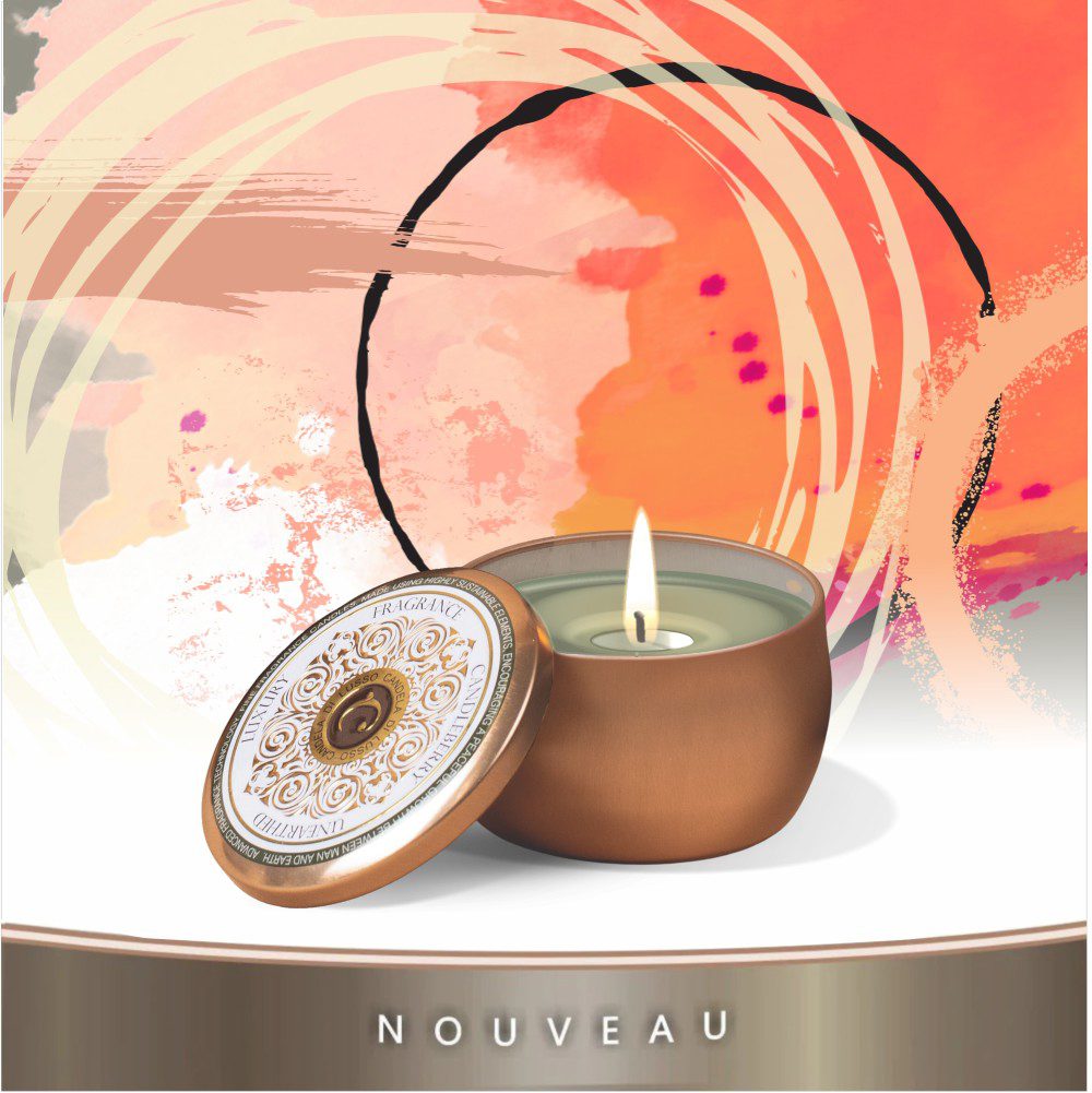 Candleberry - cestovní svíčka NOUVEAU Pacific Sandalwood, 128g