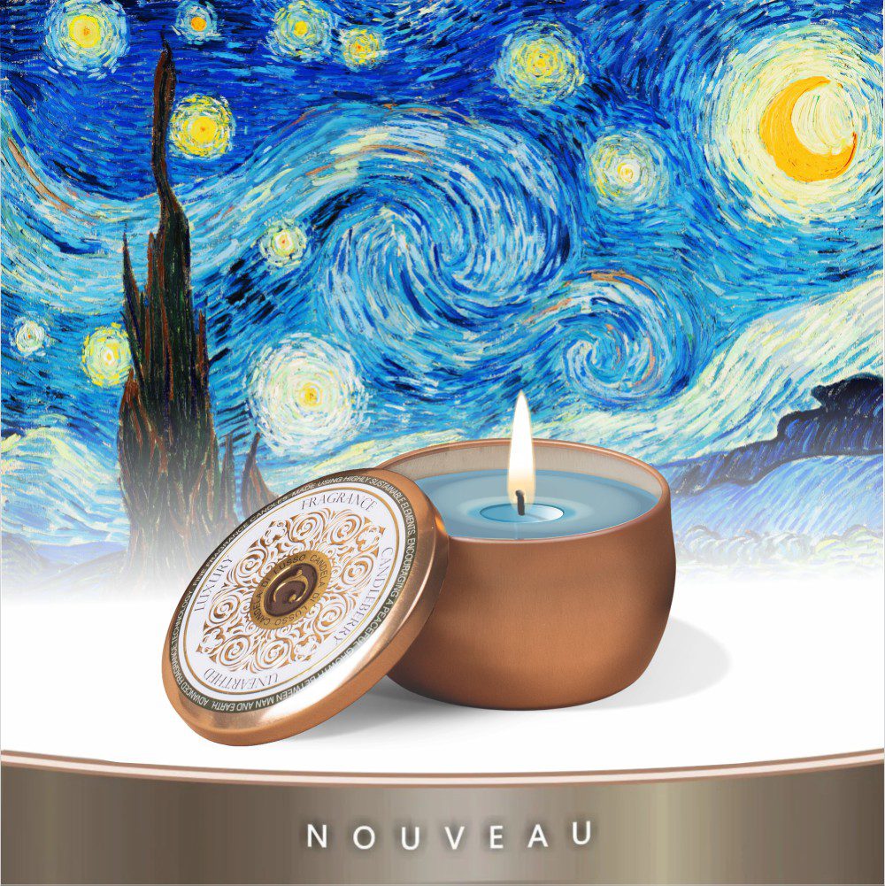 Candleberry - cestovní svíčka NOUVEAU Verbena Twilight, 128g