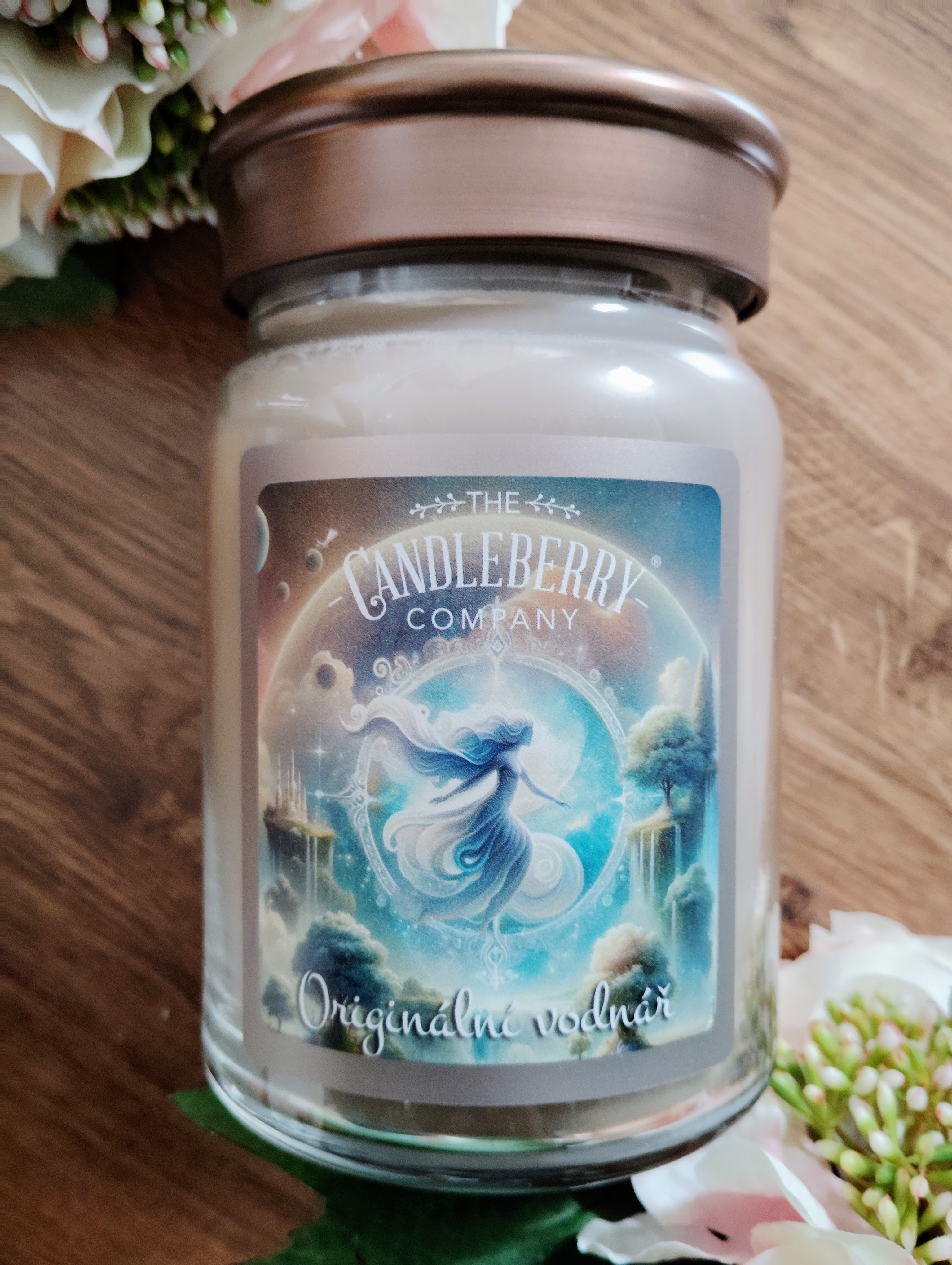 Candleberry - vonná svíčka Originální Vodnář, 624 g