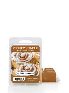 Country Candle – vonný vosk Warm Cinnabuns, 64 g